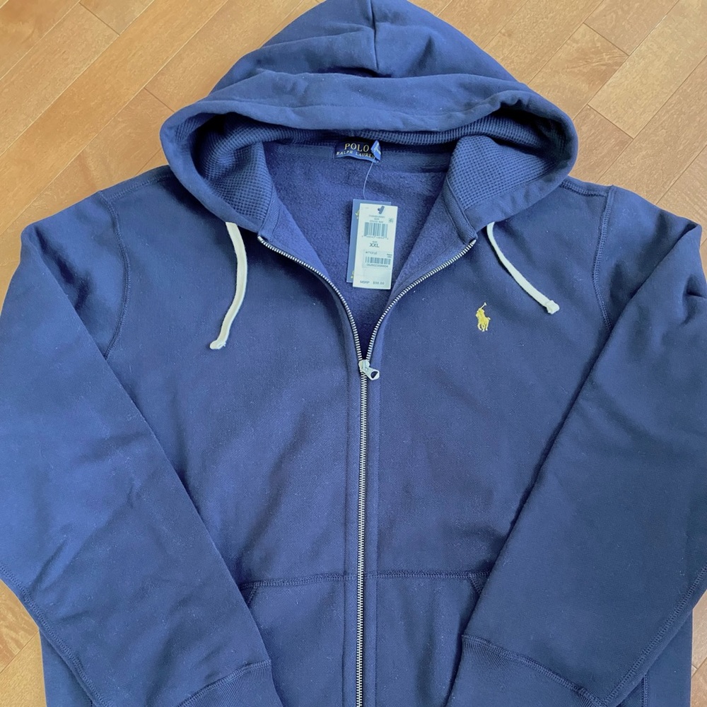 Men zip up sweater